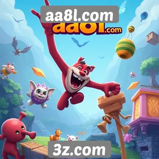Exploração dos jogos disponíveis em aa8l.com